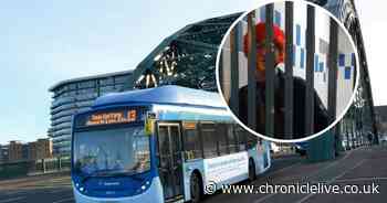 Footage shows Sunderland bus driver trapped public toilet on Christmas Eve