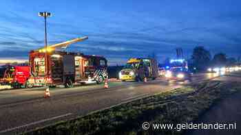 Auto rijdt door na ernstige aanrijding op N317 bij Doesburg