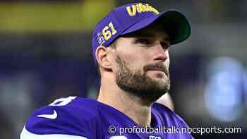 Report: Kirk Cousins, other starters to sit for Vikings Sunday