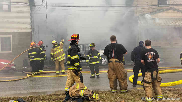 Vehicle Plows Into Gas Line, Sparking Major Fire In East Deer Twp.