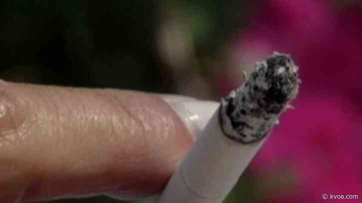 FDA: Minimum age to buy tobacco products raised to 21