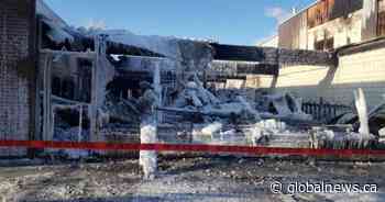 Whitecourt businesses destroyed in Boxing Day blaze