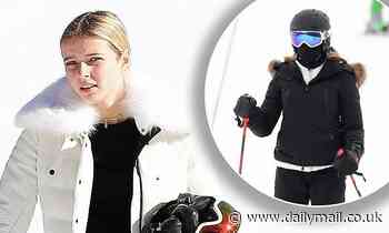 Gwyneth Paltrow and daughter Apple, 15, go skiing in Aspen
