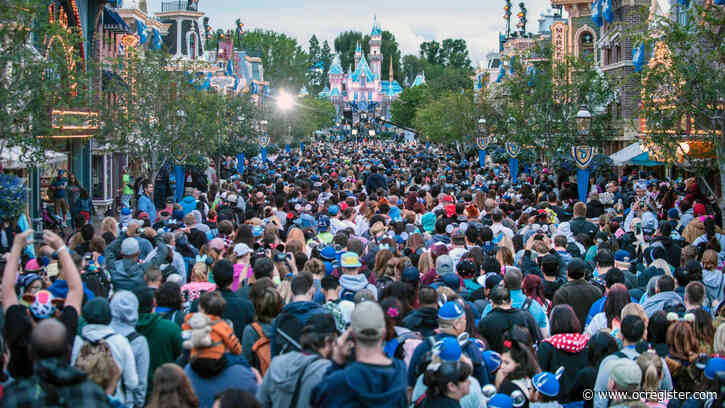 Disneyland closes gates as holiday crowds fill the park