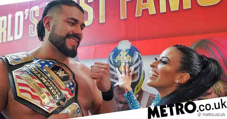 WWE’s Andrade wins United States championship from Rey Mysterio at live event