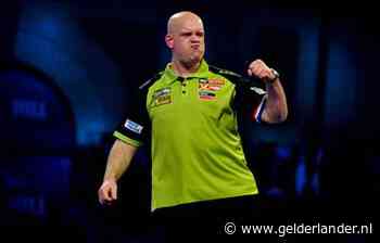 Van Gerwen staat opnieuw geen set af en gaat fluitend naar kwartfinale WK