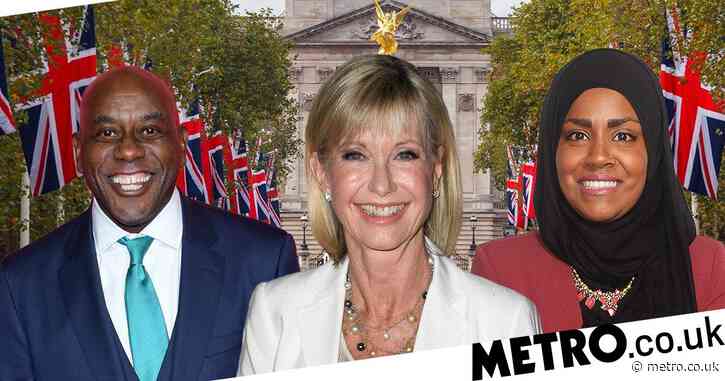 Olivia Newton John is made a Dame as she leads Nadiya Hussain and Ainsley Harriott on New Year Honours List