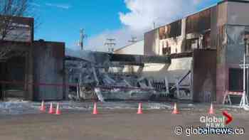 Whitecourt businesses destroyed in Boxing Day fire