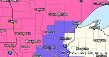 Storm will bring snow to north and west, sloppy mix to Twin Cities metro area