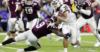 Alberta’s Chuba Hubbard becomes 2nd player in Oklahoma State University history to rush for 2,000 yards in a season