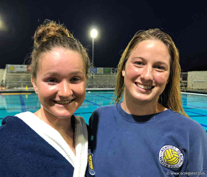 Roundup: Youthful Newport Harbor girls water polo sinks Santa Margarita at Bill Barnett Holiday Cup