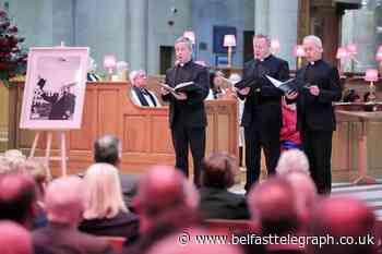 MBEs for singing trio The Priests 'came out of blue'