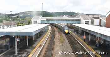 Woman is hit by train at Neath
