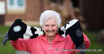 Lifelong NUFC fan Florence, 97, treated to first ever match after traumatic fall and burglary