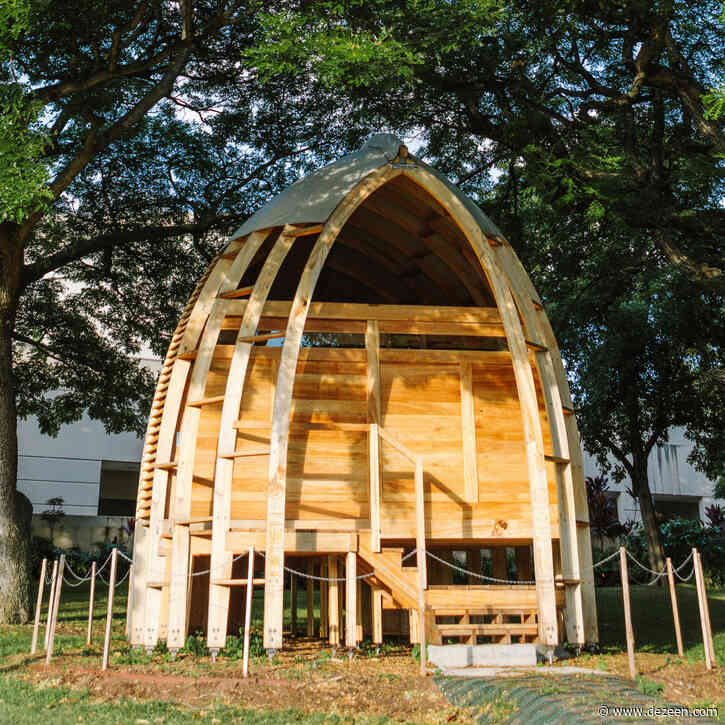 Architecture grad makes affordable prefab homes from Hawaii's invasive trees