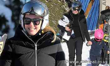 Tamara Ecclestone puts on a brave face after £50m jewel heist as smiling star hits the slopes