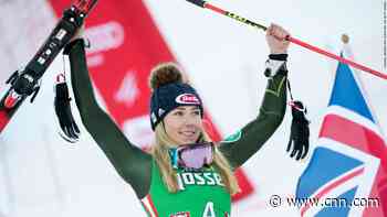 Mikaela Shiffrin moves into second behind Lindsay Vonn with her 63rd World Cup skiing win