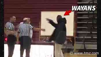 Marlon Wayans Blows Up on Refs at Son's High School Basketball Game