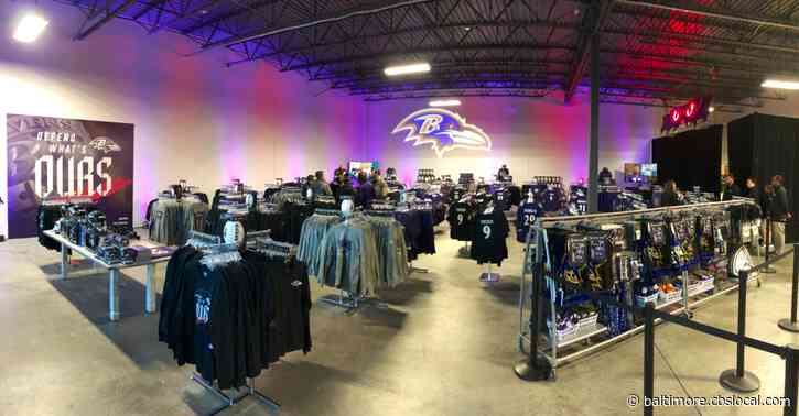 Hurry! Last Day To Score Gear At Ravens Official Pop-Up Shop