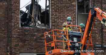 Demolition underway at fire-ravaged Francis Drake Hotel