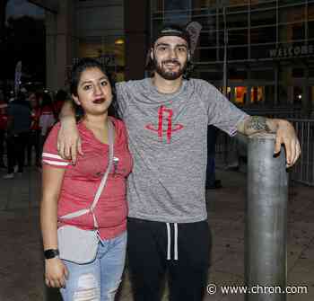 Fans descend on Toyota Center as Rockets take on the Nets