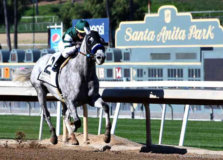 Gift Box shows no rust in San Antonio Stakes win at Santa Anita