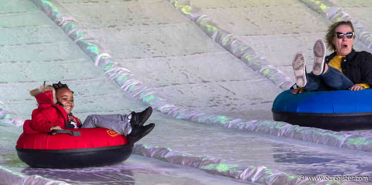 Chilling out at Winter Fest OC