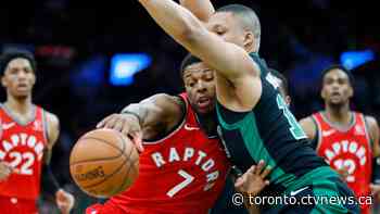 Lowry has 30 points to carry Raptors over Celtics, 113-97