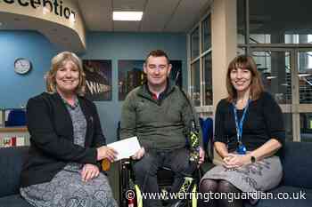 University of Chester's Padgate campus supports sportsman