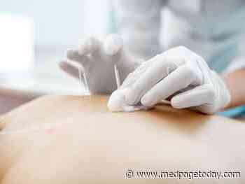 Analysis Supports Acupuncture for Cancer Pain