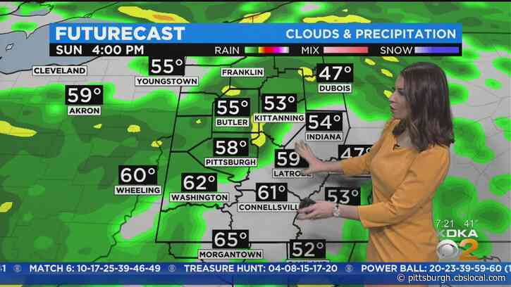 Pittsburgh Weather: Soggy Sunday Brings An Inch Or More Of Rainfall