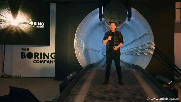 Elon Musk says Boring Co's Vegas tunnel will 'hopefully' be operational in 2020