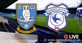 Sheffield Wednesday vs Cardiff City live: Score updates from Hillsborough clash
