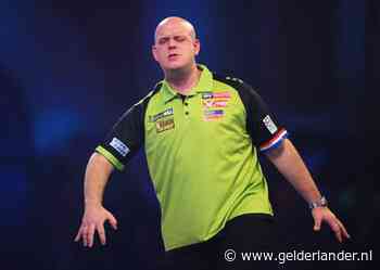 LIVE | Van Gerwen in eigen set precies op tijd bij de les, stand weer gelijk