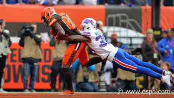 Bills cornerback Wallace out with ankle injury