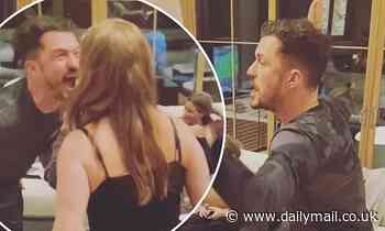 Orlando Bloom gets into playful screaming match with Katy Perry's family during raucous Taboo game