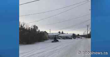 Man charged in armed bank robbery, snowmobile getaway in Alberta