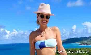 Vogue Williams soaks up the rays with husband Spencer during their St. Barts break 