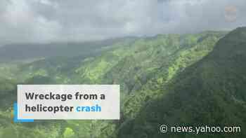 Police confirm pilot, six passengers died in Hawaii helicopter crash; recovery efforts suspended