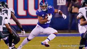 Saquon Barkley explodes past Eagles for 68-yard TD run