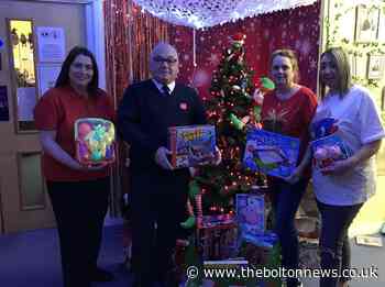 Bolton nursery collects 80 Christmas presents for vulnerable children