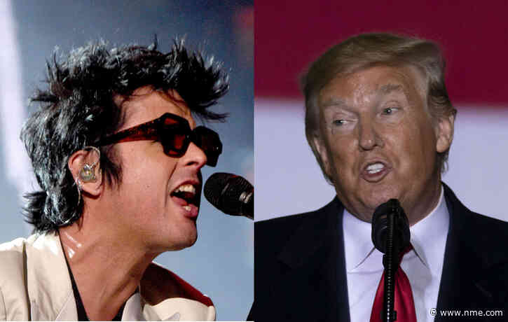 Green Day’s Billie Joe Armstrong calls out US President: “Trump gives me diarrhoea”