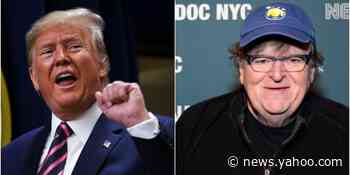 Trump supported Michael Moore prediction that the president's 'voracious' supporters would defeat a centrist Democrat in 2020