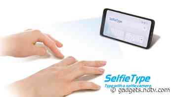CES 2020: Samsung to Showcase Futuristic Keyboard That Lets You Type With Phone&rsquo;s Selfie Camera and AI