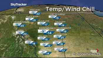 Edmonton early morning weather forecast: Monday, December 30, 2019