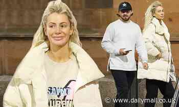 Olivia Attwood steps out with fiancé Bradley Dack in Manchester