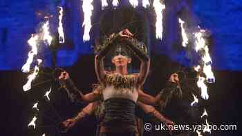 In Pictures: Torchlight procession kicks off Hogmanay celebrations