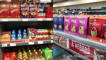 Easter eggs spotted on supermarket shelves just days after Christmas