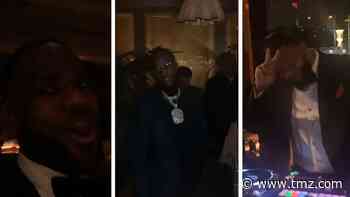 LeBron James Celebrates 35th Birthday with Lakers Players
