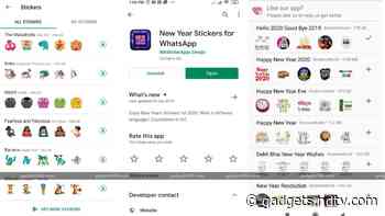 Happy New Year 2020 Stickers: How to Find, Create, Share New Year Greetings on WhatsApp